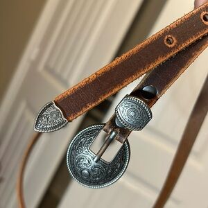 Genuine Leather Mini Belt